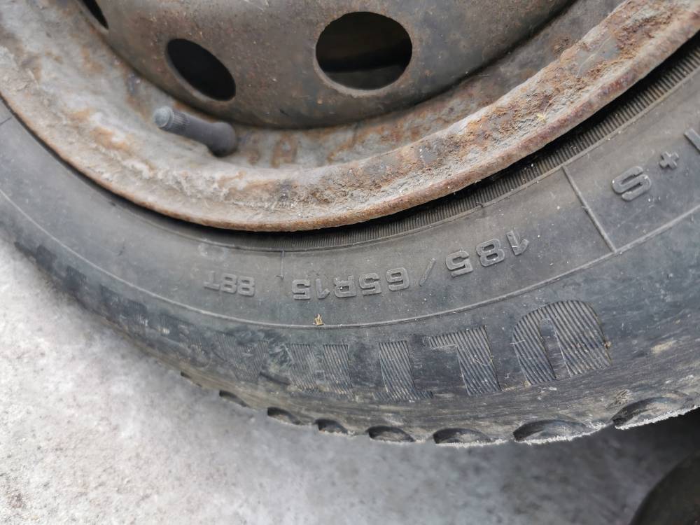 4X98 Fiat Stilo 2003 Komplet stalowych felg R15 - Thumbnail 5