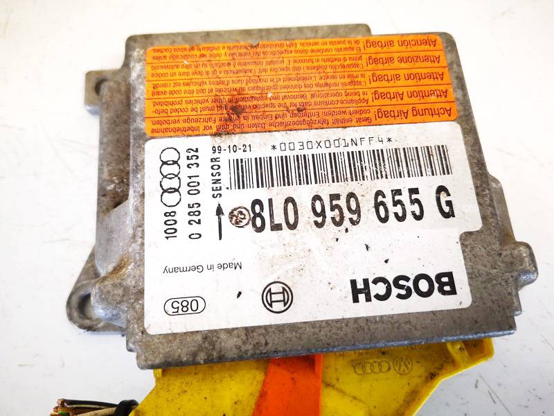8L0959655G Audi A3 2000 Airbag crash sensors module - Thumbnail 2