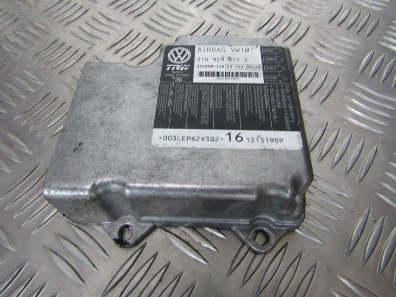 3T0959655D Skoda Superb 2009 Airbag crash sensors module
