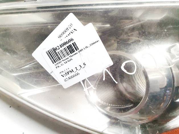 XENON Nissan Murano 2005 Headlight - FRONT LEFT - Thumbnail 2