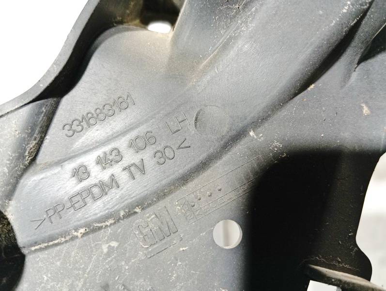 13143106 Opel Astra 2006 Uchwyt zderzaka - TYLNE LEWE - Thumbnail 3