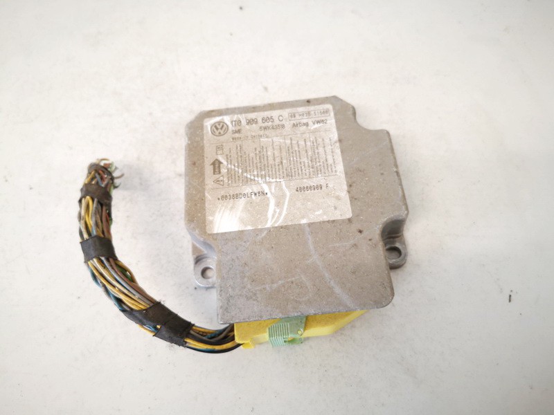 1T0909605C Volkswagen Touran 2007 Airbag crash sensors module