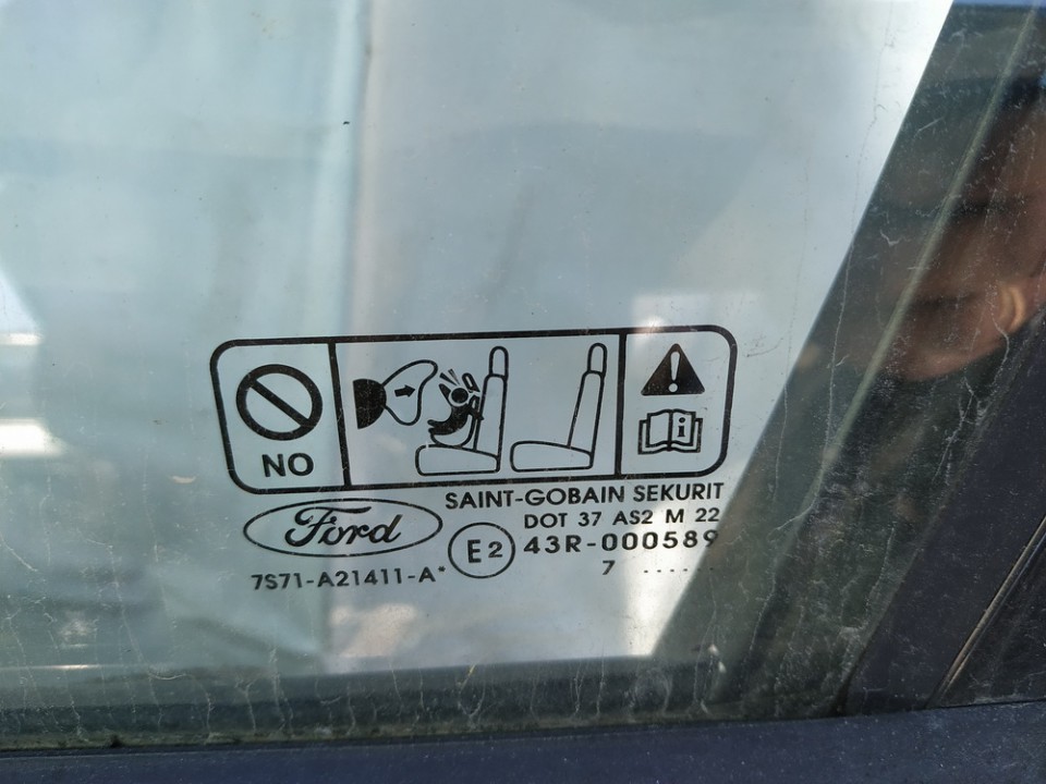 Ford Mondeo 2007 Door-Drop Glass - FRONT LEFT - Thumbnail 2