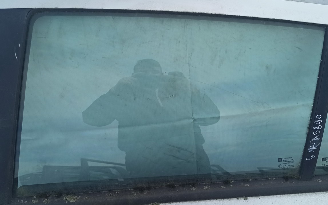 PILKA Opel Astra 2007 Door-Drop Glass - REAR LEFT