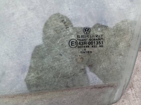 AS2 Volkswagen Bora 2000 Seitenscheibe Fenster Seiten Scheibe Vorne Linke - Thumbnail 3