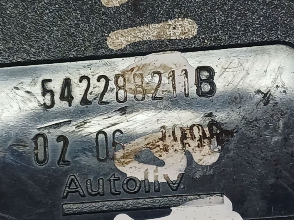 542289211B Citroen Xsara 1998 Seat belt holder (Seat belt Buckle) - FRONT LEFT - Thumbnail 4