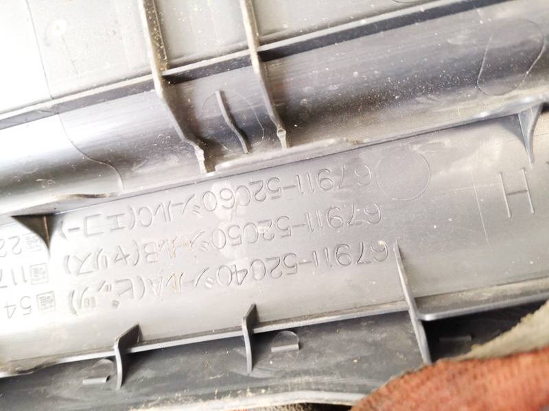 6791152040 Toyota Yaris 2003 Schwelle verkleidung Vorne Rechts - Thumbnail 3