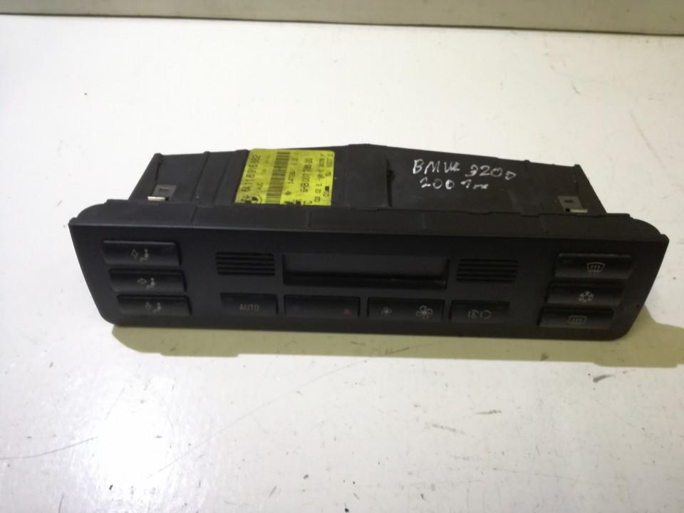 64116916882 BMW 3-Series 2001 Climate Control Panel (heater control switches)