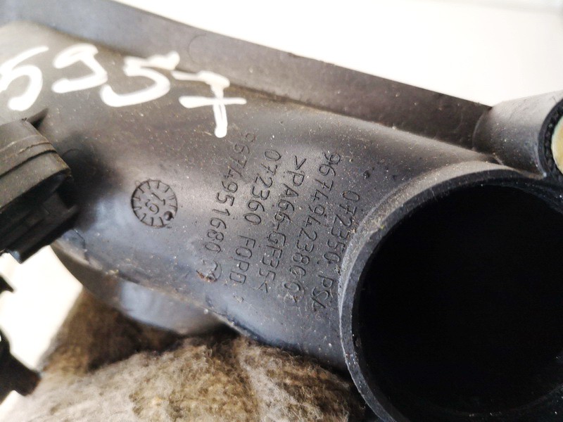 9674942380 Opel Combo 2019 TURBO INTERCOOLER PIPE HOSE - Thumbnail 3