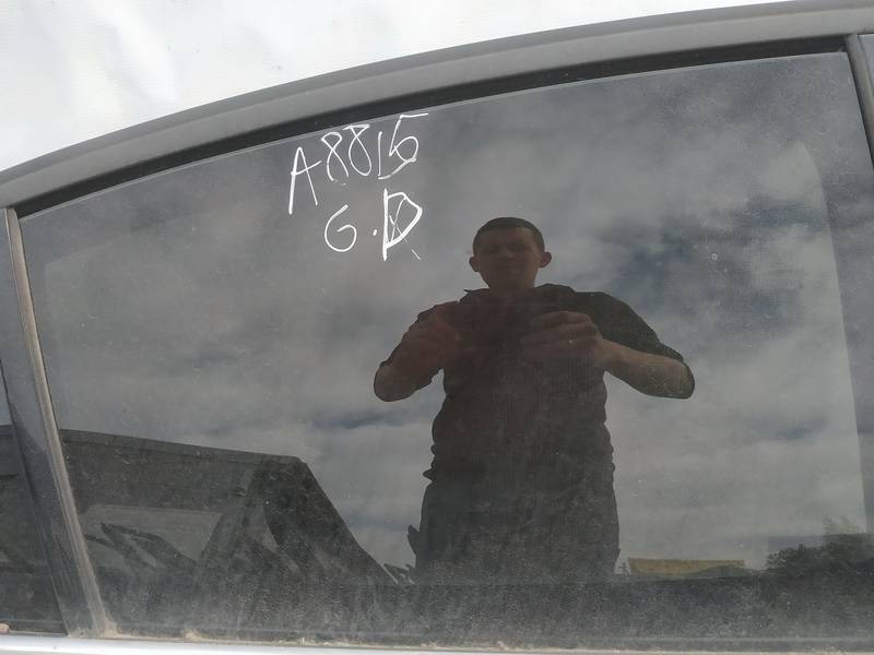 Renault Laguna 2009 Door-Drop Glass - REAR RIGHT