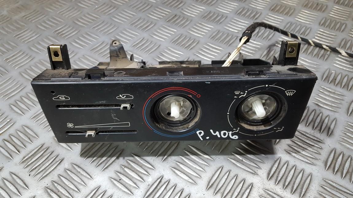 9184941002 Peugeot 406 1996 Climate Control Panel (heater control switches)