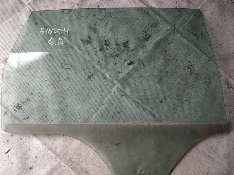 AS2 Volkswagen Polo 2007 Szyba drzwi - TYLNE PRAWE