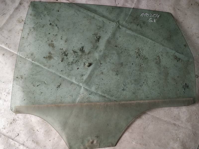 AS2 Volkswagen Polo 2007 Szyba drzwi - TYLNE LEWE