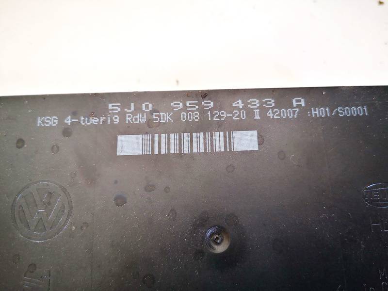 5J0959433A Skoda Roomster 2007 Moduł komfortu - Thumbnail 2