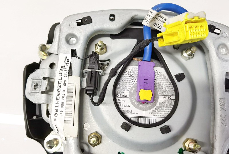 8P0880201D Audi A3 2003 Steering srs Airbag - Thumbnail 3