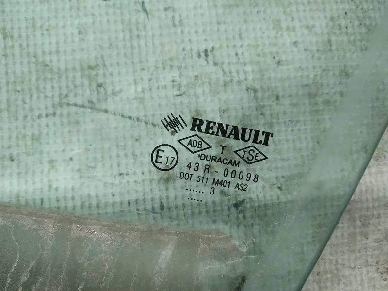 AS2 Renault Clio 2004 Szyba drzwi - PRZEDNIE LEWE - Thumbnail 2