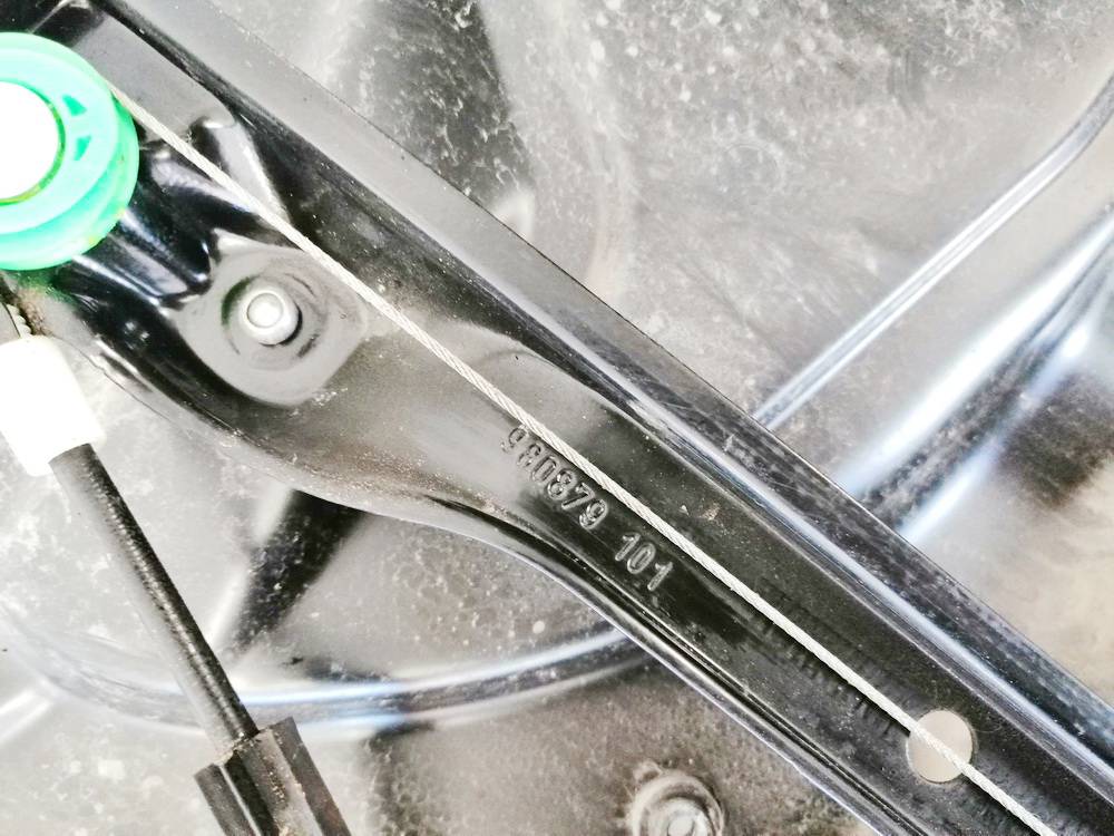 980879101 Volkswagen Passat 2008 Mécanisme Ascenseurs en Verre Ascenseur-Cristal Port Arrerie Gauche - Thumbnail 3