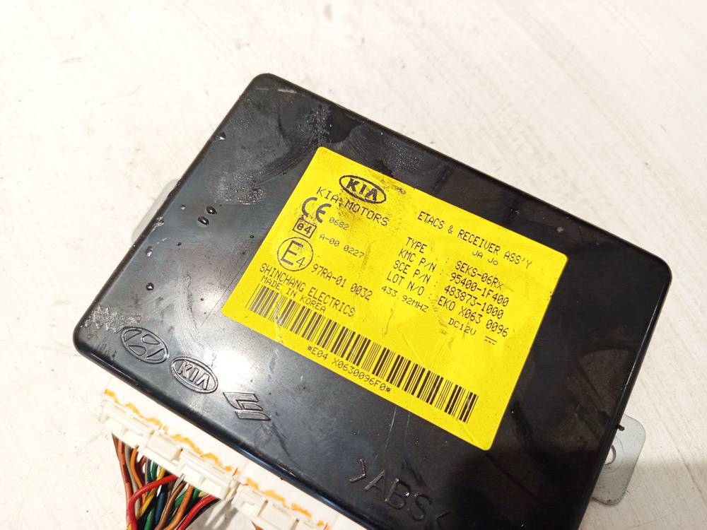 954001F400 Kia Sportage 2006 General Module Comfort Relay (Unit) - Thumbnail 3