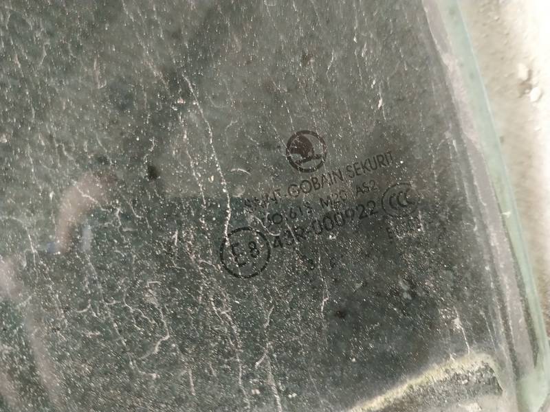 AS2 Skoda Superb 2005 Szyba drzwi - TYLNE LEWE - Thumbnail 2