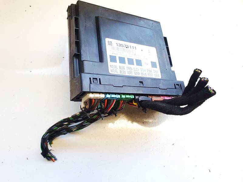 13575111 Opel Insignia 2009 General Module Comfort Relay (Unit)