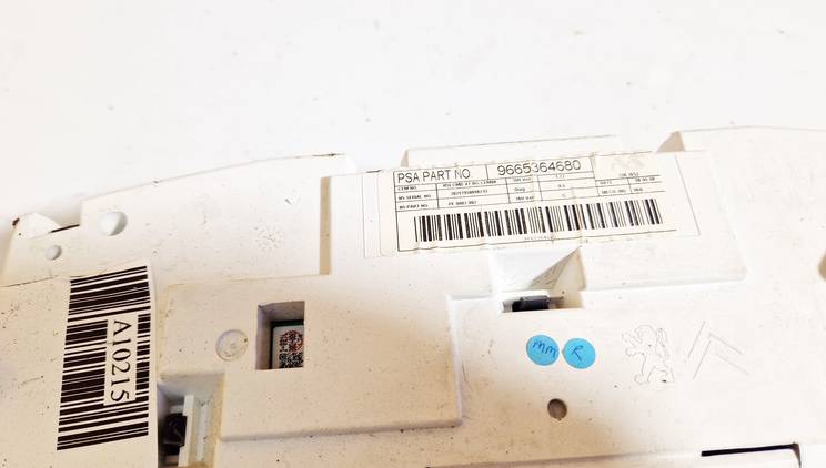 9665364680 Citroen C5 2009 CUADRO INSTRUMENTOS, VELOCÍMETRO (TABLERO DE INSTRUMENTOS) - Thumbnail 3