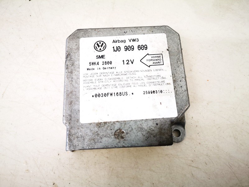 1J0909609 Seat Ibiza 1999 Airbag crash sensors module