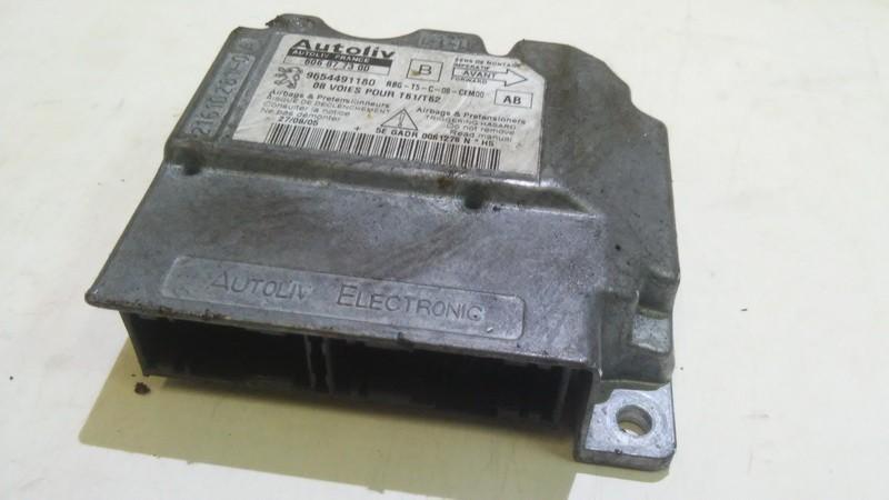 9654491180 Peugeot 307 2002 Airbag crash sensors module