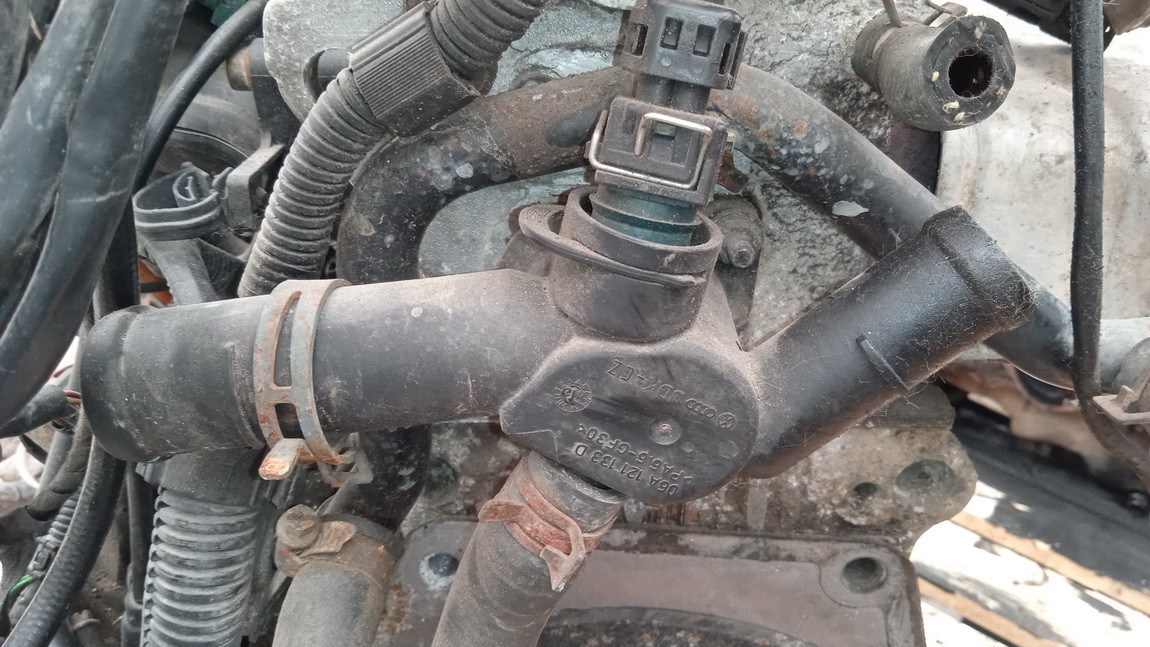 06A121133D Volkswagen Golf 1998 Coolant Flange (Engine Coolant Thermostat Housing Cover)