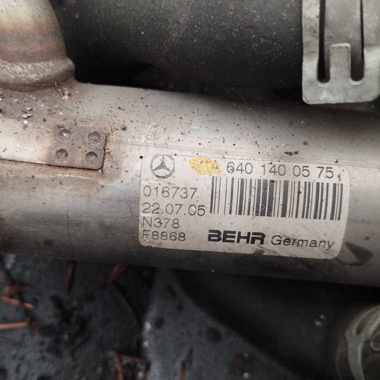 A6401400575 Mercedes-Benz A-CLASS 2005 EGR dzesētājs (izplūdes gāzu dzesētājs) - Thumbnail 3