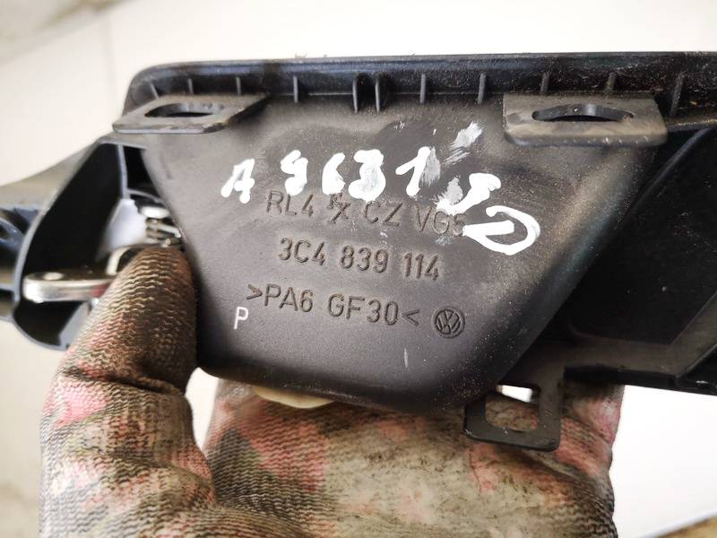3C4839114 Volkswagen Passat 2006 Door Handle Interior - REAR RIGHT - Thumbnail 3