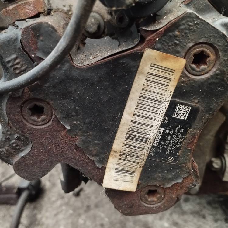 A6400700701 Mercedes-Benz A-CLASS 2005 Augsta spiediena iesmidzināšanas sūknis