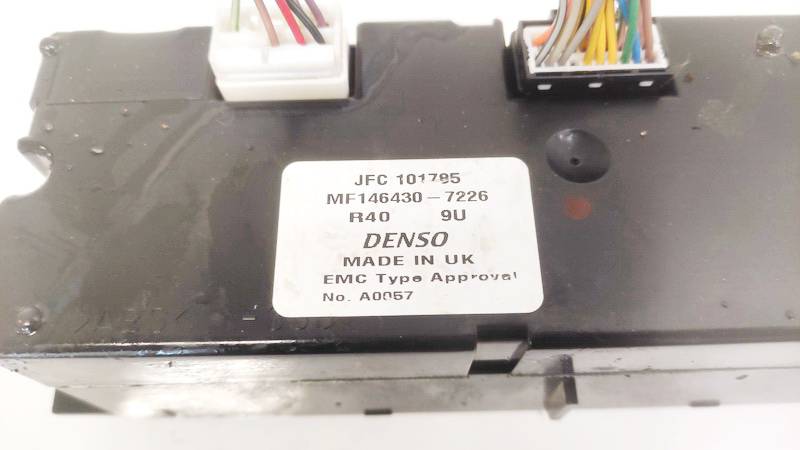 MF1464307226 Rover 75 2002 Climate Control Panel (heater control switches) - Thumbnail 3