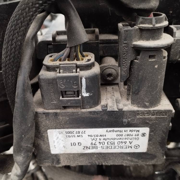 A6401530479 Mercedes-Benz A-CLASS 2005 Sveces priekšsildīšanas relejs