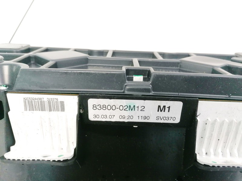 8380002M12 Toyota Auris 2007 Speedometers - Cockpit - Speedo Clocks Instrument - Thumbnail 3