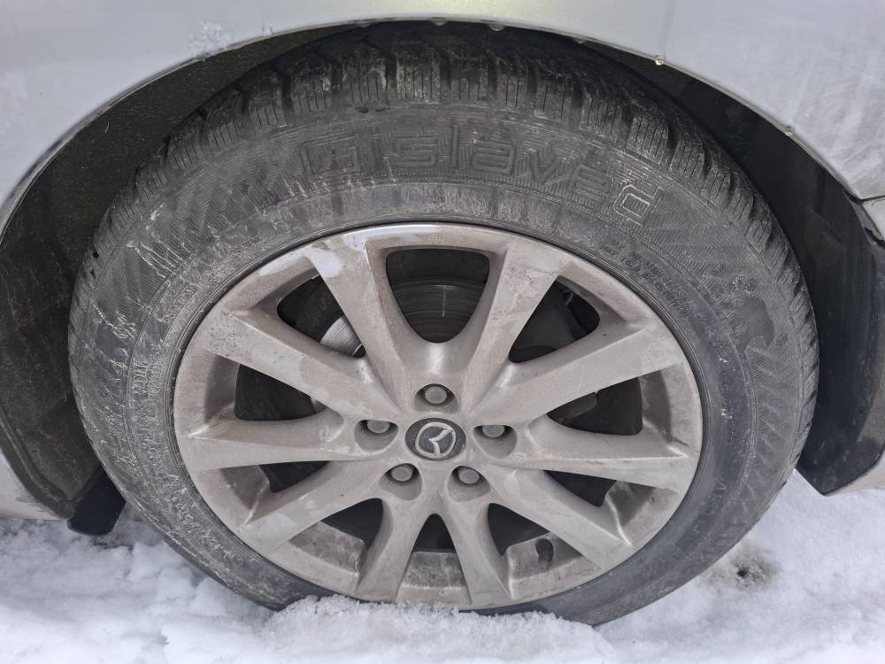 5X114.3 Mazda 6 2012 Komplet Kół Zimowych R17