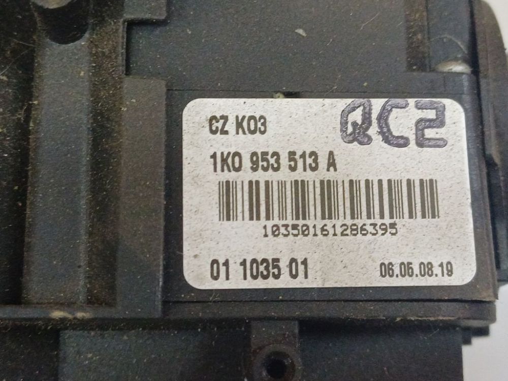 1K0953513A Volkswagen Golf 2006 Indicator Switch (Light Stalk) - Thumbnail 4