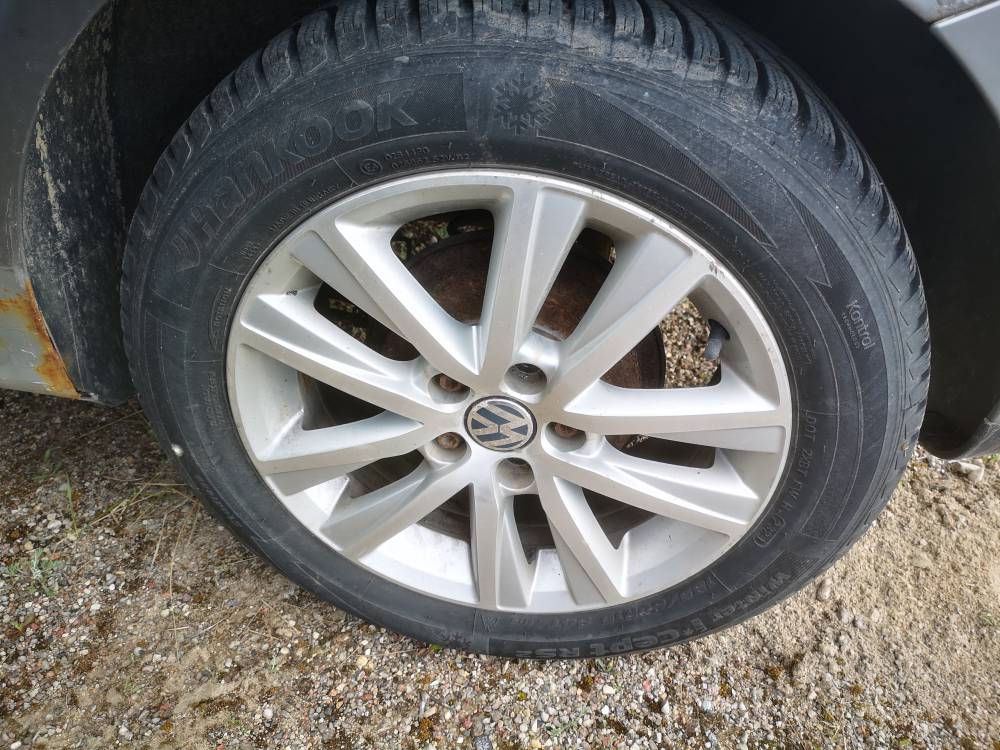 5X100 Volkswagen Polo 2007 Wheels kit R15 - Thumbnail 4