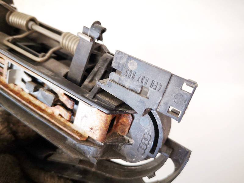 4F0837885 Audi A6 2005 Zewnętrzna klamka drzwi - PRZEDNIE LEWE - Thumbnail 3