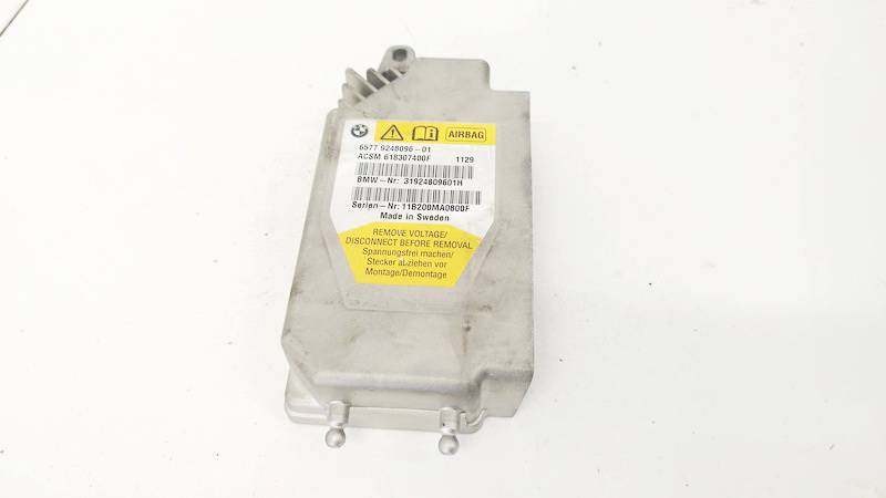6577924809601 BMW 5-Series 2010 SRS AIRBAG KOMPIUTERIS - ORO PAGALVIU VALDYMO BLOKAS