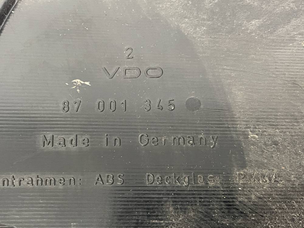 87001345 Mercedes-Benz E-CLASS 1996 Speedometers - Cockpit - Speedo Clocks Instrument - Thumbnail 2