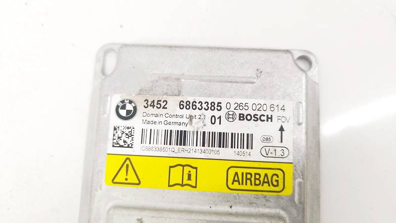 34526863385 BMW 3-Series 2013 Airbag crash sensors module - Thumbnail 2