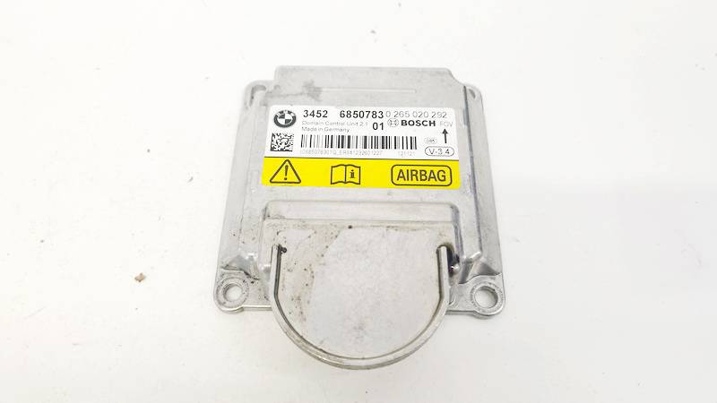 34526850783 BMW 5-Series 2012 SRS AIRBAG KOMPIUTERIS - ORO PAGALVIU VALDYMO BLOKAS