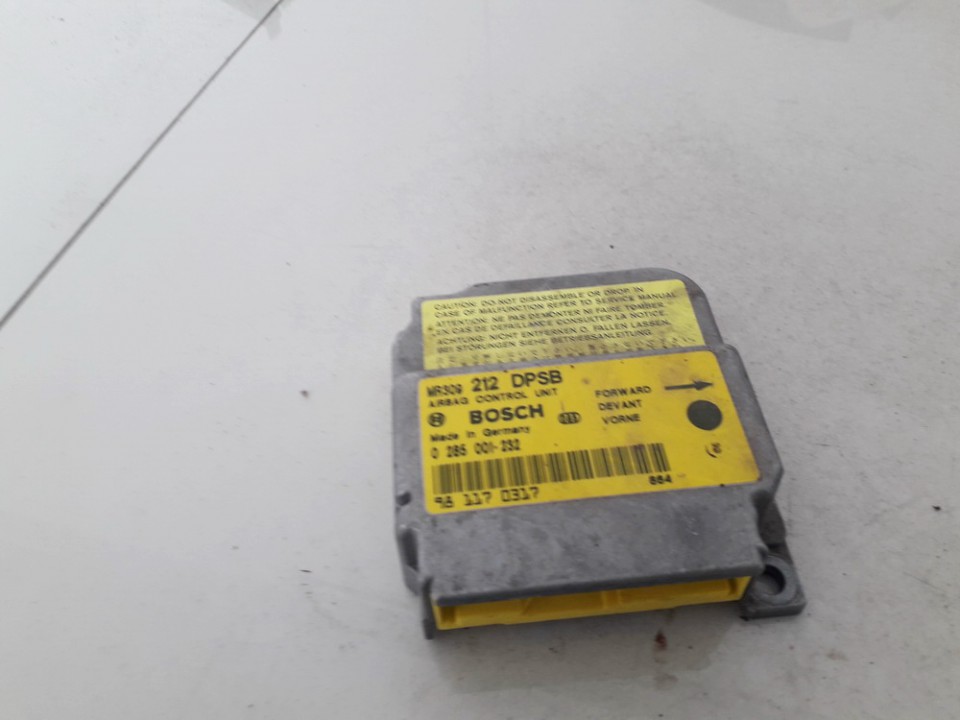 0285001232 Mitsubishi Carisma 1998 Airbag crash sensors module