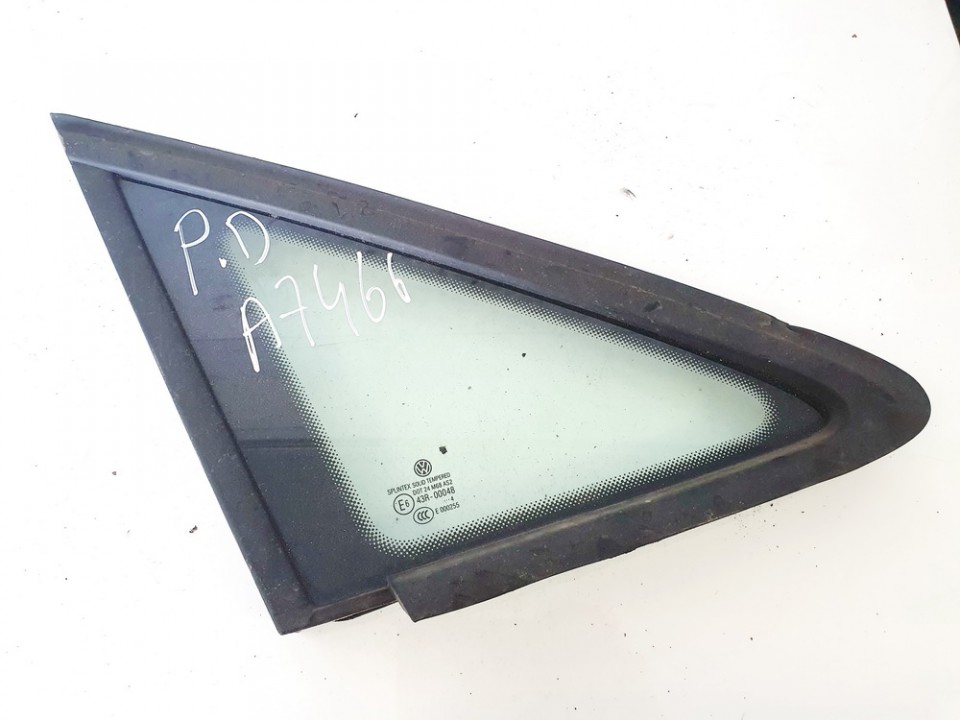 Volkswagen Touran 2004 Szyba okna ćwierćowego narożnego - PRZEDNIE PRAWE