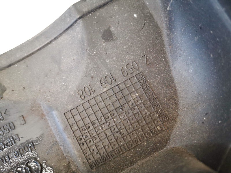 059109124G Audi A6 2002 Engine Belt Cover (TIMING COVER) - Thumbnail 3