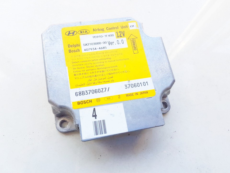 959101F400 Kia Sportage 2007 Airbag crash sensors module