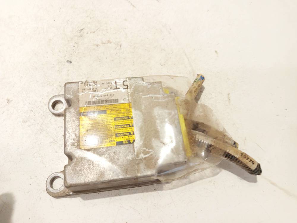 215537106 Toyota Auris 2007 Komputer SRS airbag – moduł sterujący poduszek powietrznych