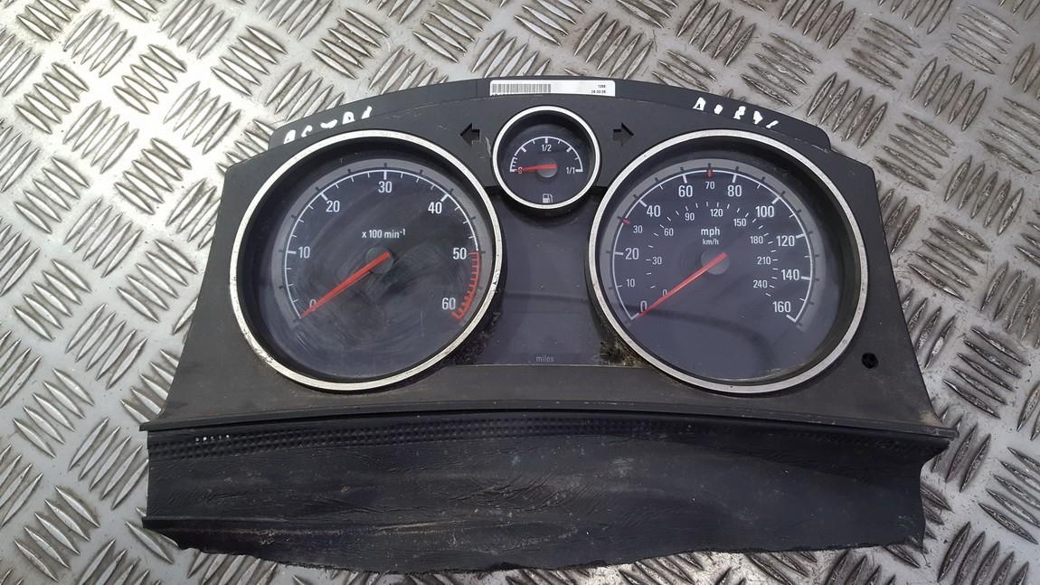 13186326HH Opel Astra 2004 Spidometras - prietaisu skydelis