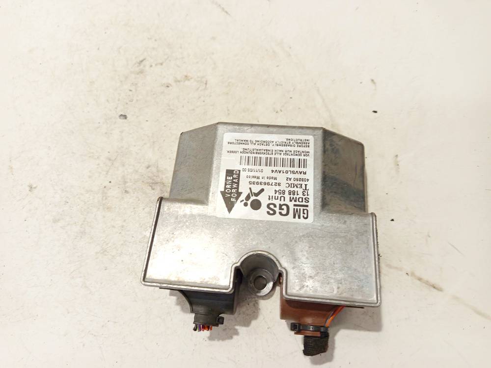 13188854 Opel Astra 2005 Airbag crash sensors module