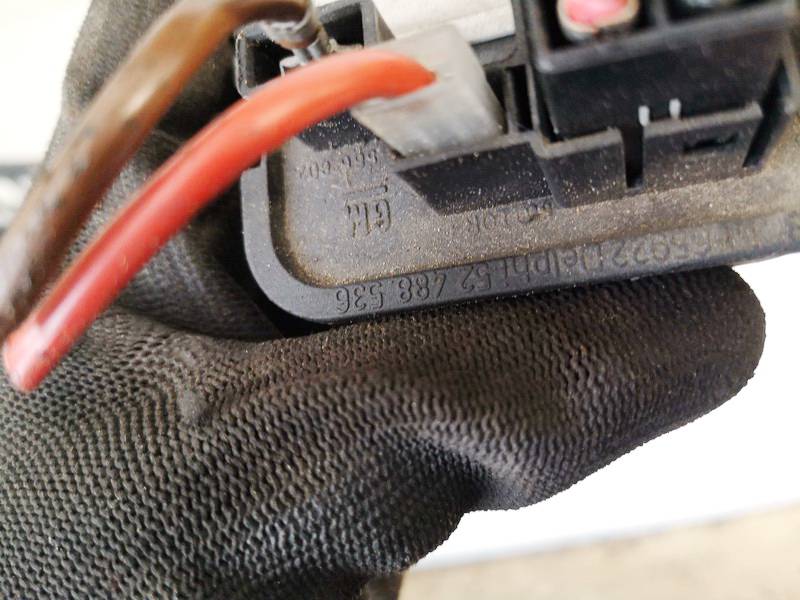 52488536 Opel Zafira 2006 Peciuko reostatas (ezys) (ventiliatoriaus rele) - Thumbnail 3